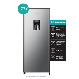 Heladera Single Door Dispenser 177L Silver Rl230wl4...