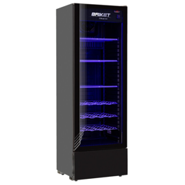 Heladera Exhibidora Master 4300 Full Glass Negro ...