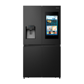 Heladera Side By Side Inverter 640 Litros Negra Rq6...