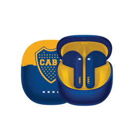 Auriculares In Ear  Boca Juniors Bluetooth Azul