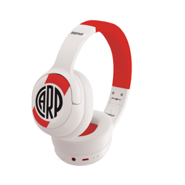 Auriculares Vincha  River Plate Bluetooth Blanco