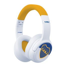 Auriculares Vincha XView Boca Juniors Bluetooth Blan...