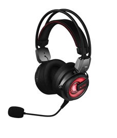 Auricular Xpg Precog 7.1 Usb Negro Y Rojo