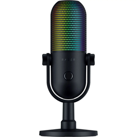 Microfono Gamer Seiren V3 Chroma Rgb Usb Black
