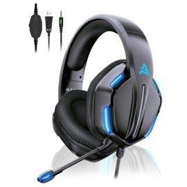Headset Gamer Aimzone Negros Rgb Sonido Envolvente C...