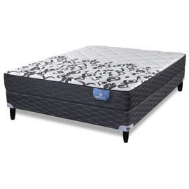 Sommier y Colchón de Resortes 2 Plazas Serta Branson 130x190