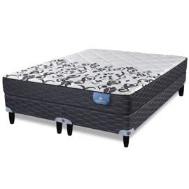 Sommier Y Colchón De Resortes Queen Size Branson 16...