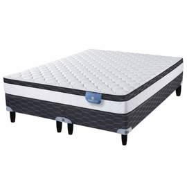 Sommier Y Colchón De Resortes Queen Size Nixa 160X2...