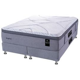 Sommier Y Colchón De Resortes King Size Brighton 18...