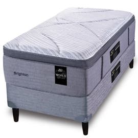 Sommier Y Colchón Brighton De 1 1/2 Plazas 100X190 ...