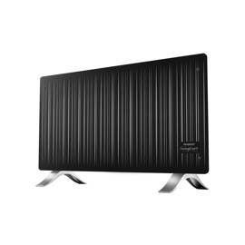 Vitroconvector  Negro 2000W C Electronico Pie De Pla...