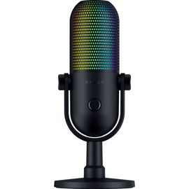 Microfono Gamer Seiren V3 Chroma Rgb Usb Black