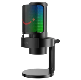 Micrófono  A8 Con Usb Rgb Y Filtro Antipop Para Tran...