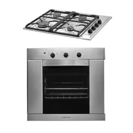 Combo15 Gas  Horno H1900xf + Anafe A6600xf