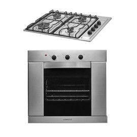 Combo18 Gas  Horno H1900xf + Anafe A2600rxf