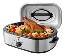 Horno Asador Eléctrico  De 18 Cuartos 1450 W, Descon...