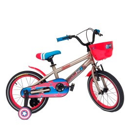 Bicicleta Infantil Rodado 16 Capitán América