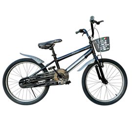 Bicicleta Infantil Fiat Retro Rodado 20 Negro