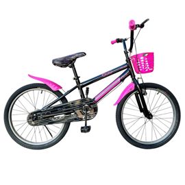 Bicicleta Infantil Fiat Retro Rodado 20 Rosa