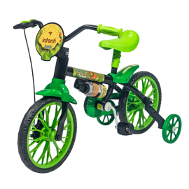 Bicicleta De Paseo R12 Con Cantimplora Jungle