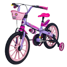 Bicicleta De Paseo R16 Con Cantimplora Rosa