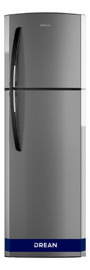 Heladera Con Freezer No Frost 250 L Steel Drean Rda250fvrt