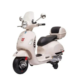 Moto A Batería Vespa  Blanca