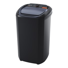 Lavarropas  Lwbe200t3earb 20 Kg Negro