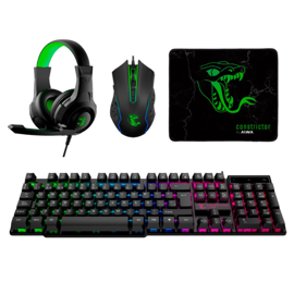 Combo Perifericos Gaming 4 En 1 Cmc1001L