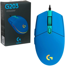 Mouse G203 Lightsync Blue