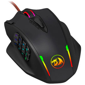 Mouse Gamer De Juego Impact M908 Negro