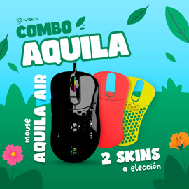 Mouse Aquila Air Ne Brill + Skin Ve Brill + Skin Pu ...