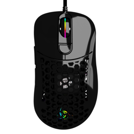 Mouse Aquila Air Negro Brillante