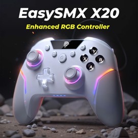 Gamepad Inalámbrico  X20 Con Luces Rgb X20