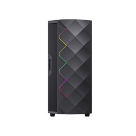 Gabinete Diamond Cp Bk 4X Fan Argb Atx