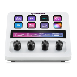 Stream Deck+  Lcd 8 Botones Blanco