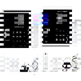 Kit Alarma Domiciliaria Inalámbrica Gsm Con Pantall...