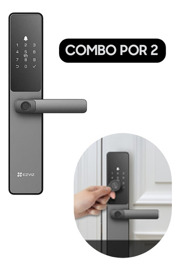 Combo Cerradura Inteligente Huella Dactilar Dl05 X ...