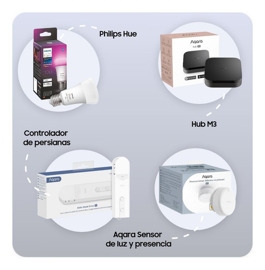Combo Smarthings Philips +  Hub M3 + Sensor + Roller