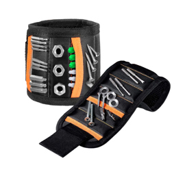 Pulsera Magnética Negra Para Herramientas