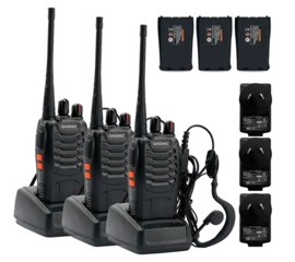 Kit X3 De Handy Wk99u 5W 16Ch Uhf Hasta 10Km + Mano...