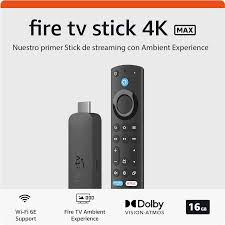  Fire Tv Stick 4K  Gen 2 (Sin Pilas) (Sin Trafo)