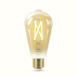Lampara Led Wifi Filamento Edison Ambar E27 6.7W