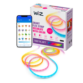 Tira Led Smart Flex Strip Rgb 5 Metros Luz Regulabl...