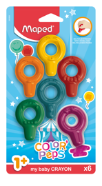 Crayones Baby Crayons Colorpeps Blister X 6 Uni