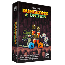 Dungeons & Drinks Juego De Mesa Buro