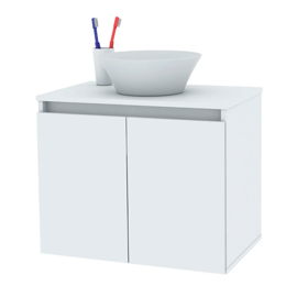 Vanitory Flotante Original Vf6 Blanco