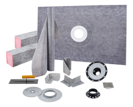 Kit De Bordillos Para Ducha 48X72 Pulgadas Con Reve...