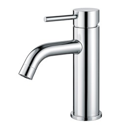 Griferia Para Lavatorio Monocomand  Acero Inox Cromo