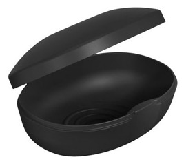 Jabonera Suave Sbt100 Color Negro 40G Polipropileno